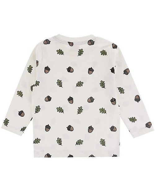 Turtle Dove Long Sleeve Sweater- Acorn - 100% GOTS Organic Cotton Long Sleeves Tops