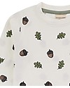 Turtle Dove Long Sleeve Sweater- Acorn - 100% GOTS Organic Cotton Long Sleeves Tops