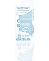 Twistshake Anti-Colic Baby Bottle 180 ml Teat S, Light Blue - Includes formula container and mixing net. BPA, BPS and BPF-free! Baby Bottles