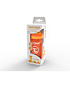 Twistshake Anti-Colic Baby Bottle 260 ml Teat M, Orange Sunbeam - Includes formula container and mixing net. BPA, BPS and BPF-free! Baby Bottles