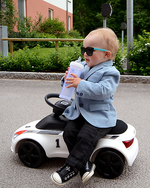 Twistshake Anti-Colic Baby Bottle 330 ml Teat L, White Diamond - Includes formula container and mixing net. BPA, BPS and BPF-free! Baby Bottles