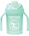 Twistshake Spill Free Mini Sippy Cup Fruit Splash with Fruit Mixer 230 ml, Menta - BPA, BPS and BPF-free! Cups