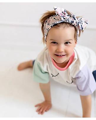 UL&KA Headband - Lastrico violet - 100% Organic Cotton Hair Accessories