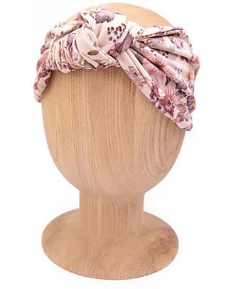 UL&KA Knot Baby Headband - Pinkie flowers - 100% Organic Cotton Hair Accessories