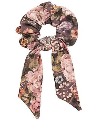 UL&KA Scrunchie with tail - Gardenia - 100% Organic Cotton Hair Accessories