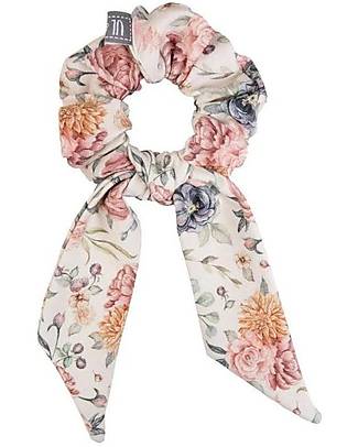 UL&KA Scrunchie with tail - Secret garden - 100% Organic Cotton Hair Accessories