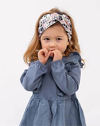 UL&KA Twist Headband - Lastrico violet - 100% Organic Cotton Hair Accessories