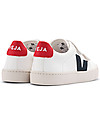 Veja Esplar Velcro Sneakers - Extra White Nautico Pekin - Style Technology and a Green Soul Sneakers