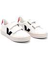 Veja Esplar Velcro Sneakers - Extra White Nautico Pekin - Style Technology and a Green Soul Sneakers