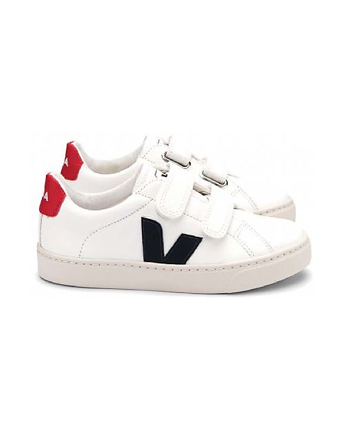 Veja Esplar Velcro Sneakers - Extra White Nautico Pekin - Style Technology and a Green Soul Sneakers