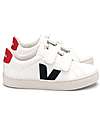 Veja Esplar Velcro Sneakers - Extra White Nautico Pekin - Style Technology and a Green Soul Sneakers