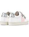 Veja Esplar Velcro Sneakers - Extra White Petale Silver - Style Technology and a Green Soul Sneakers