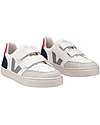 Veja Small V-12 Velcro Chromefree Sneakers - Extra White Nautico Pekin Sneakers