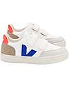 Veja Small V-12 Velcro Chromefree Sneakers - WhiteMultimiel Sneakers