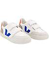 Veja Small V-12 Velcro Chromefree Sneakers - WhiteMultimiel Sneakers