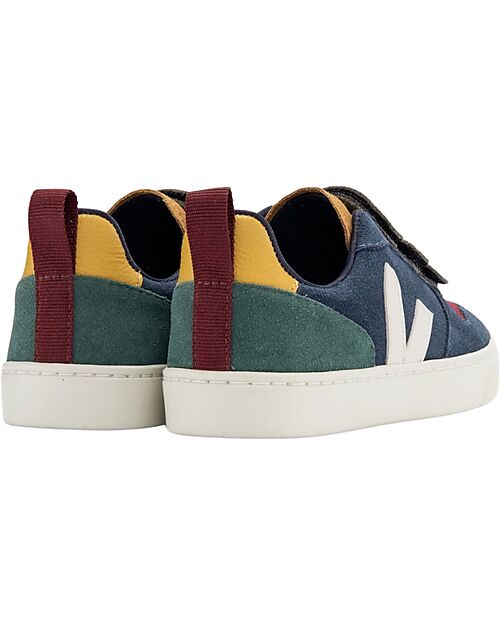 Veja V-10 Suede Sneakers - Multico Nautico - Style and Technology with a Green Soul Sneakers