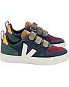 Veja V-10 Suede Sneakers - Multico Nautico - Style and Technology with a Green Soul Sneakers