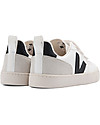 Veja V-10 Velcro CWL Sneakers - White Black - The Vegan Sneakers! Sneakers