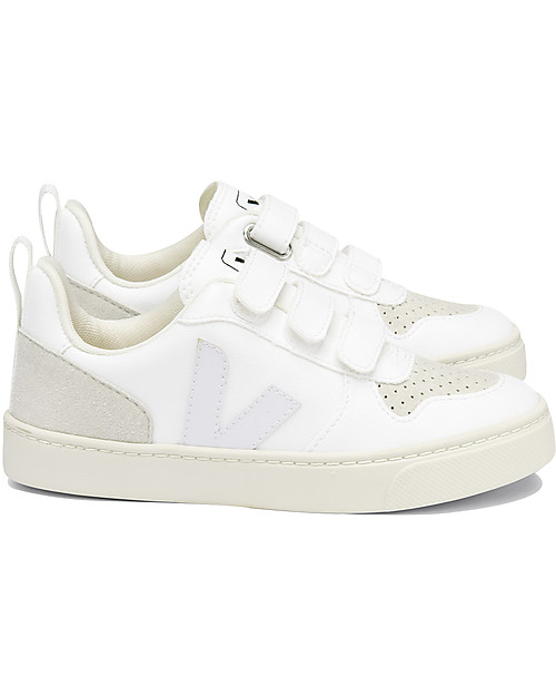 Veja V-10 Velcro CWL Sneakers - White Natural - The Vegan Sneakers! Sneakers
