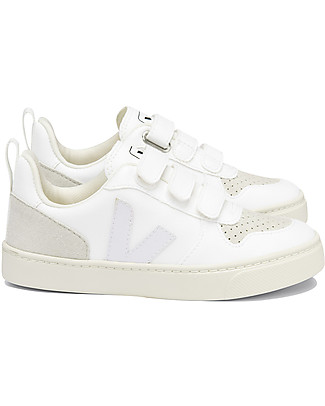 Veja V-10 Velcro CWL Sneakers - White Natural - The Vegan Sneakers! Sneakers