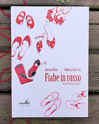 VerbaVolant Illustrated Book Fiabe in Rosso by Lorenzo Naia - Italian language Books