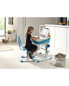 Vipack Comfortline Desk + Chair - Blue - Plastic and Metal Desks