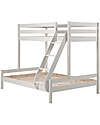 Vipack Family Bunk Bed in Wood - Lacquered White - 90/140 x 200 cm Bunk Beds