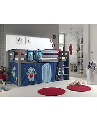 Vipack Set of 3 Storage Bags - Astro - to Hang on the Bed Bunk Beds