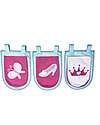 Vipack Set of 3 Storage Bags - Princess - to Hang on the Bed Bunk Beds