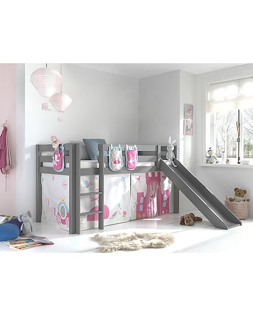 Vipack Set of 3 Storage Bags - Princess - to Hang on the Bed Bunk Beds