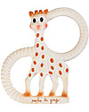 Vulli Sophiesticated Set: Sophie Giraffe and Teething Ring Soft Model - Gift Wrapped! Rattles