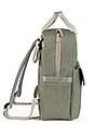 Walking Mum Backpack Bag for Diapers - Poppy - Moss Polka Dots Changing Backpack