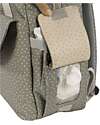 Walking Mum Backpack Bag for Diapers - Poppy - Moss Polka Dots Changing Backpack