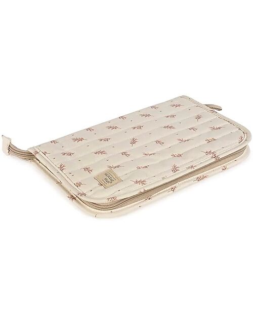 Walking Mum Mimosa Birth Book Cover - Pink - 100% Organic Cotton Travel Bags