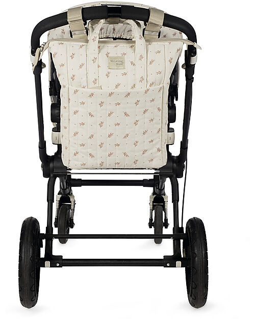 Walking Mum Mimosa Rucksack - Pink - 100% Organic Cotton Changing Backpack