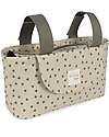 Walking Mum Stroller Organizer Bag - Poppy - Moss Hearts Organize and Bags
