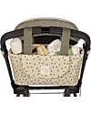 Walking Mum Stroller Organizer Bag - Poppy - Moss Hearts Organize and Bags