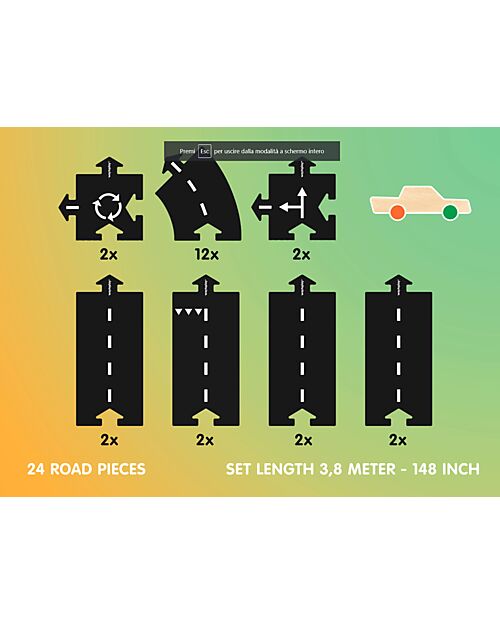 CIRCUIT FLEXIBLE MODELE HIGHWAY