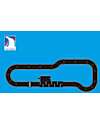 Waytoplay Flexible Track for Toy Cars - Circuit Paul Ricard - 24 Pieces Wooden Toy Cars, Trains & Trucks