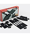 Waytoplay Waytoplay Flexible Cars Track, 12 pieces - Suitable for all surfaces! Wooden Toy Cars, Trains & Trucks