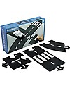 Waytoplay Waytoplay Flexible Cars Track, 16 pieces - Suitable for all surfaces! Wooden Toy Cars, Trains & Trucks
