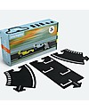 Waytoplay Waytoplay Flexible Cars Track,  Grand Prix, 24 pieces - Suitable for all surfaces! Wooden Toy Cars, Trains & Trucks