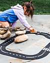 Waytoplay Waytoplay Flexible Cars Track, Highway, 24 pieces - Suitable for all surfaces! Wooden Toy Cars, Trains & Trucks