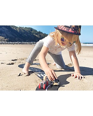 Waytoplay Waytoplay Flexible Cars Track, King of the Road, 40 pieces - Suitable for all surfaces! Art & Craft Kits