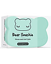 We Might Be Tiny Bear Snackie 2 in 1 Lunch Box and Plate, Mint - BPA free! Thermal Containers