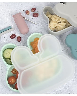 We Might Be Tiny Bunny Stickie Plate Lid Bowls & Plates