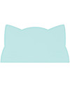 We Might Be Tiny Cat Placie Non-slip Placemat, Mint - BPA free! Placemat