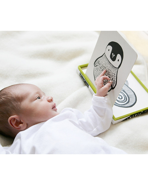 Wee Gallery Art Cards - Black and White Collection (black and white so newborns can see them) Newborn Toys_