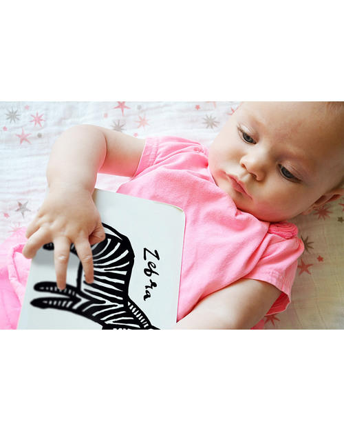 Wee Gallery Art Cards - Jungle Animals (black and white so newborns can see them) Newborn Toys_