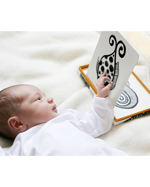 Wee Gallery Art Cards - Original Collection (black and white so newborns can see them) Newborn Toys_